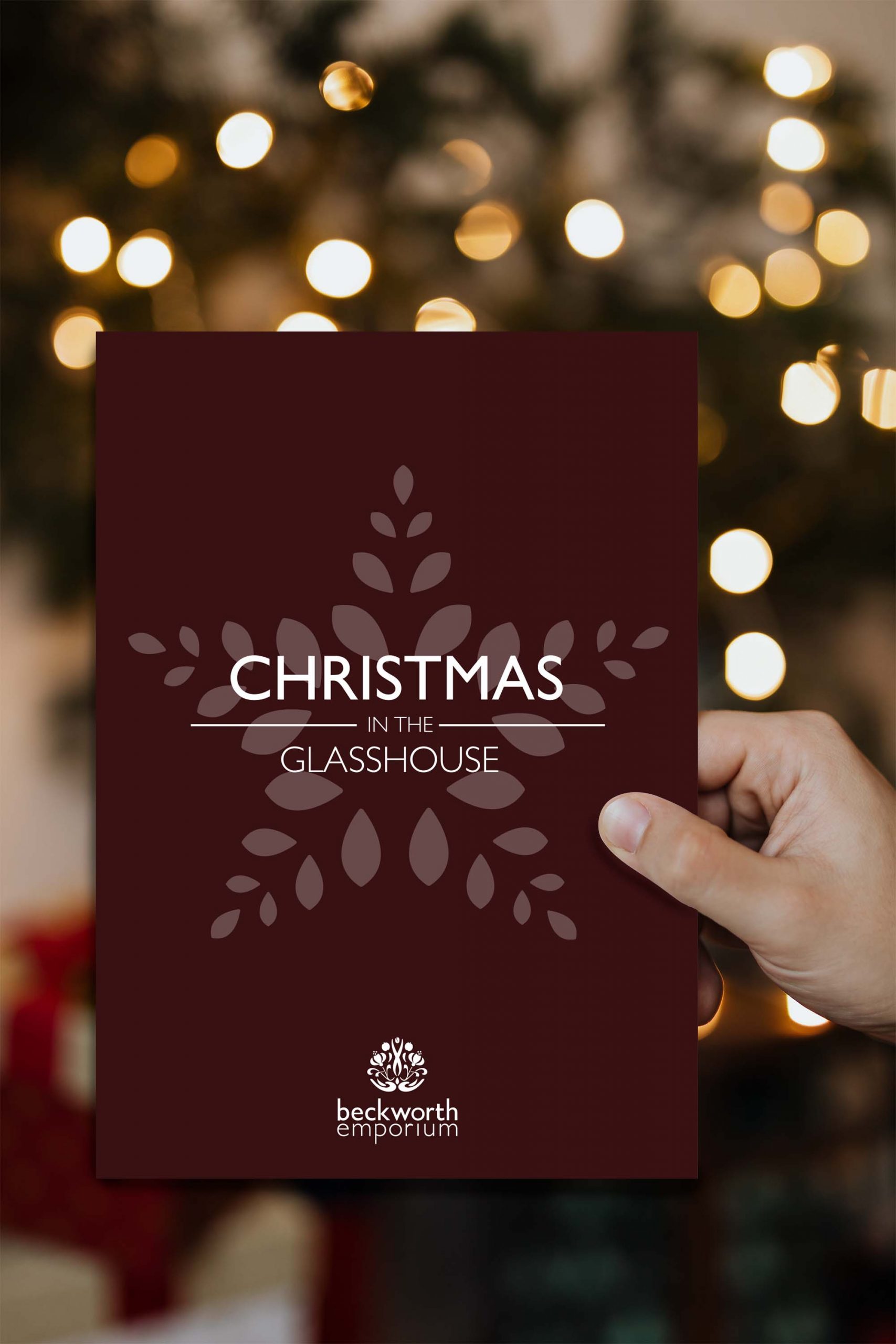Christmas Menu Beckworth Emporium Christmas Campaign