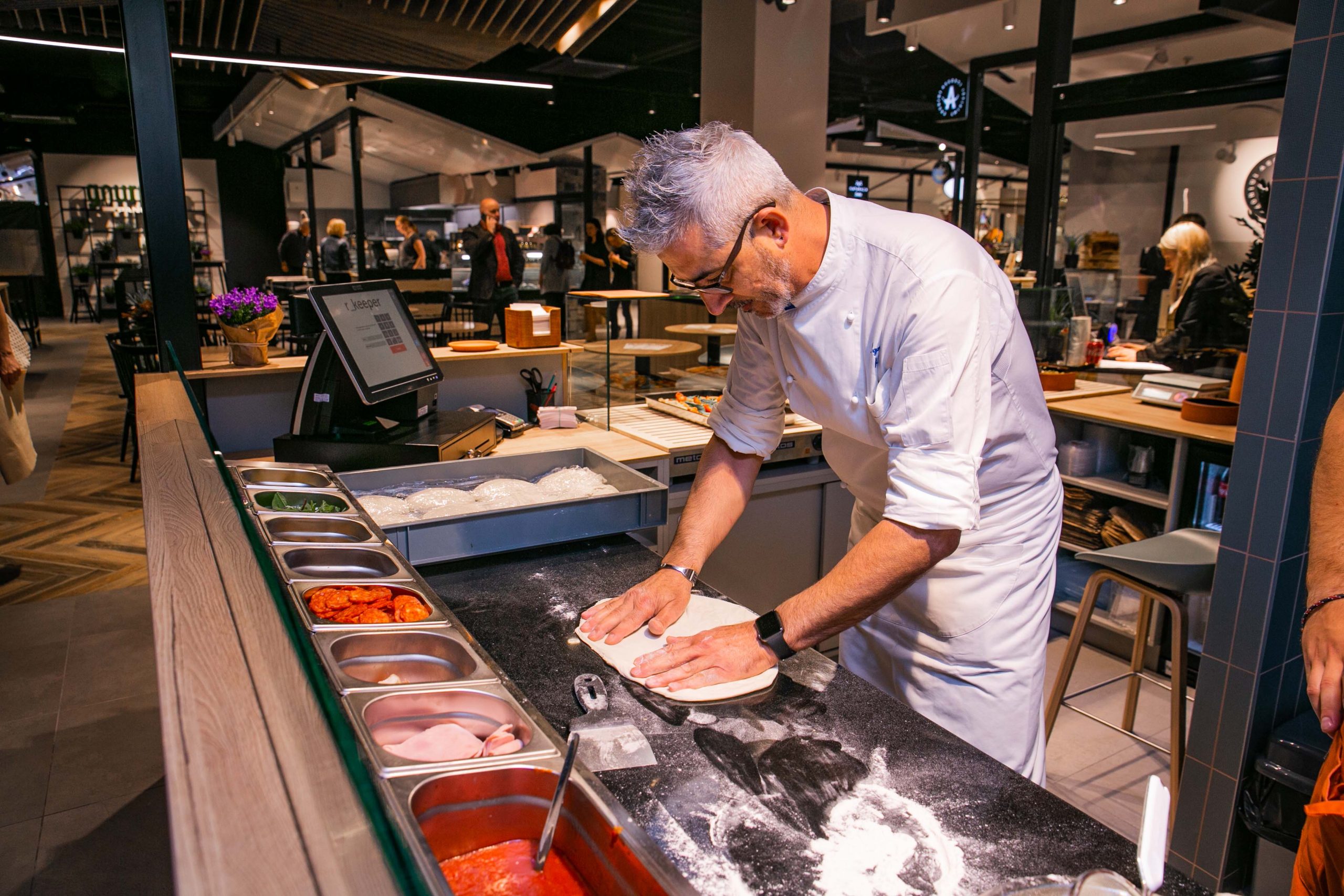 Gormet fish counter Panorama Gourmet